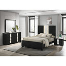  Crown Mark Rangley B6835-K King Bed - Black IMAGE 3