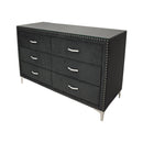  Crown Mark Lucinda B9265-1 Dresser - Black IMAGE 1