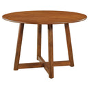 Coaster Furniture Round Dinah Dining Table 108471 IMAGE 1