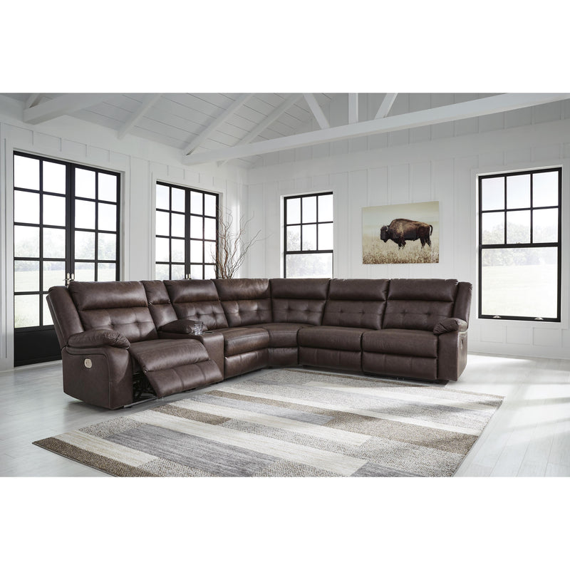 Signature Design by Ashley Punch Up 42702S8 6 pc Power Reclining Sectional IMAGE 2