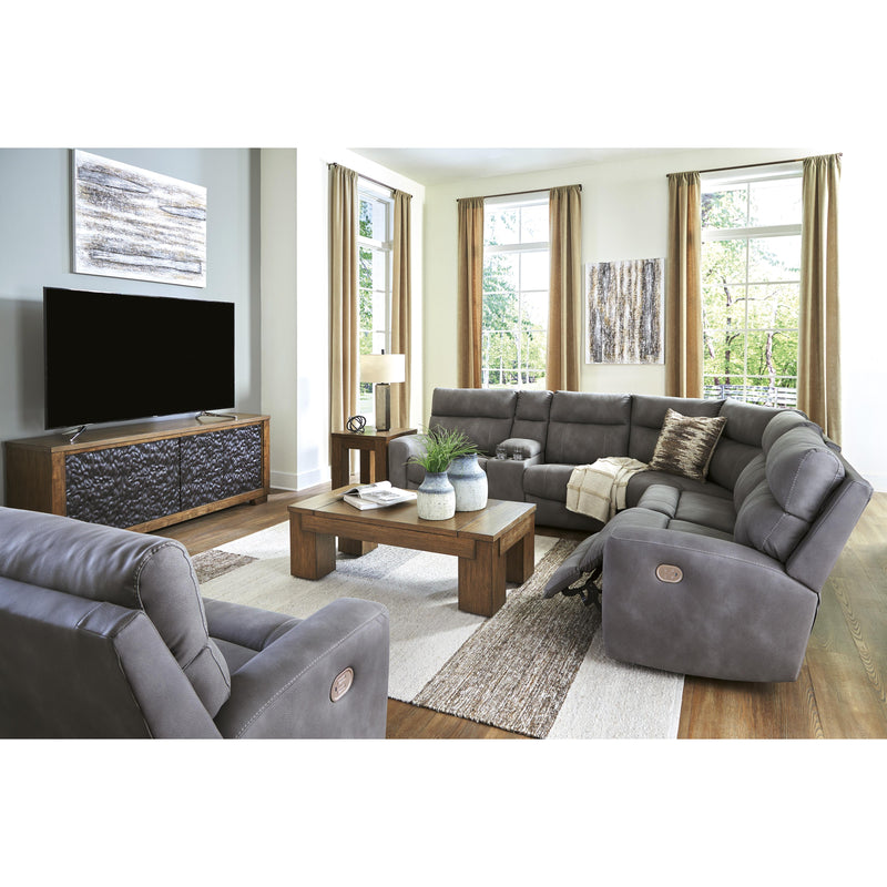  Signature Design by Ashley Next-Gen DuraPella 61003S7 6 pc Power Reclining Sectional IMAGE 11