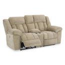  Signature Design by Ashley Tip-Off 6930518 Power Reclining Loveseat with Console and Adjustable Headrest IMAGE 2