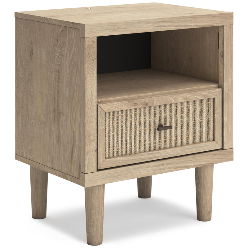  Signature Design by Ashley Cielden B1199-91 One Drawer Night Stand IMAGE 1