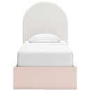  Signature Design by Ashley Wistenpine B1323B8 Twin Upholstered Panel Bed IMAGE 2