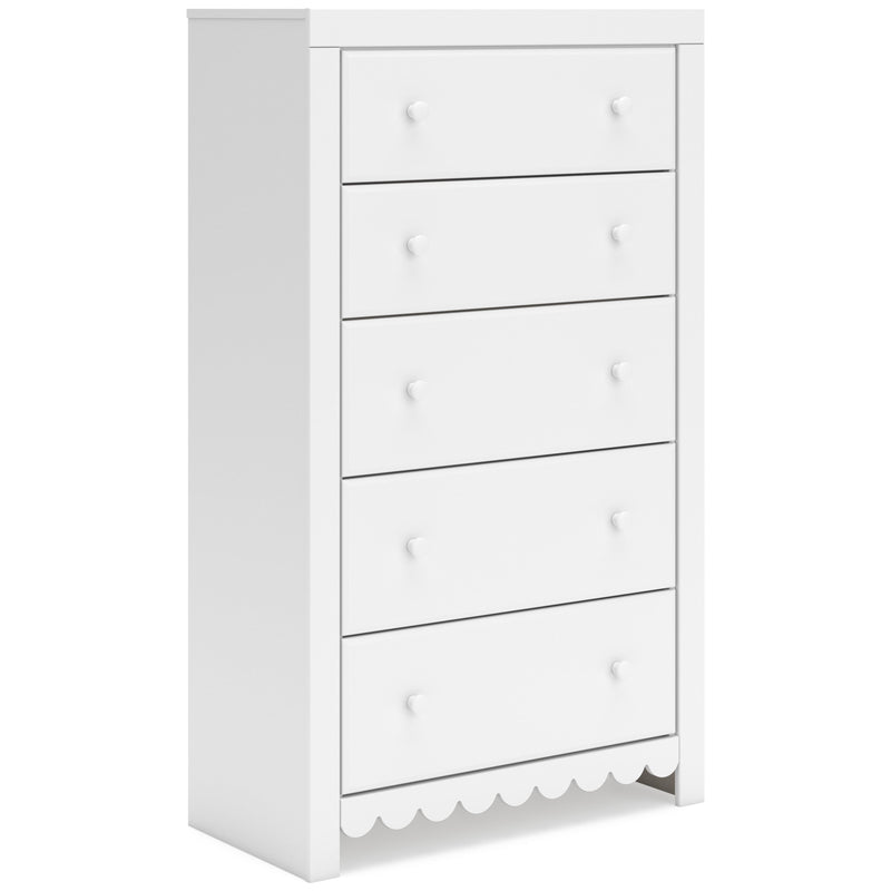 Signature Design by Ashley Mollviney B2540-46 Five Drawer Chest IMAGE 1