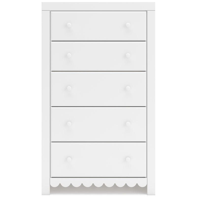 Signature Design by Ashley Mollviney B2540-46 Five Drawer Chest IMAGE 3