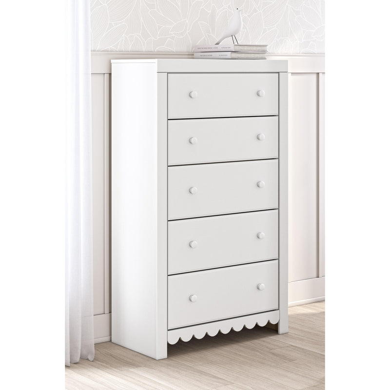 Signature Design by Ashley Mollviney B2540-46 Five Drawer Chest IMAGE 7