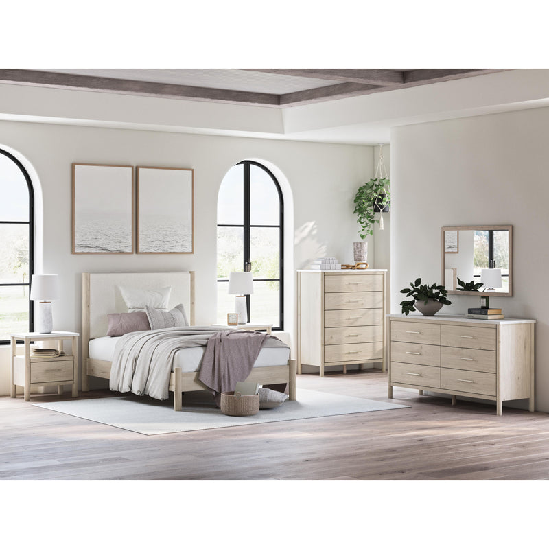 Signature Design by Ashley Cadmori B2615-345 Five Drawer Wide Chest IMAGE 12