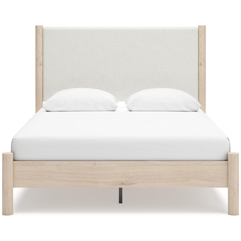  Signature Design by Ashley Cadmori B2615B4 Queen Upholstered Panel Bed IMAGE 2