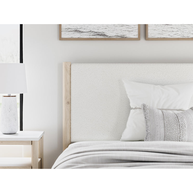  Signature Design by Ashley Cadmori B2615B8 Full Upholstered Panel Bed IMAGE 7