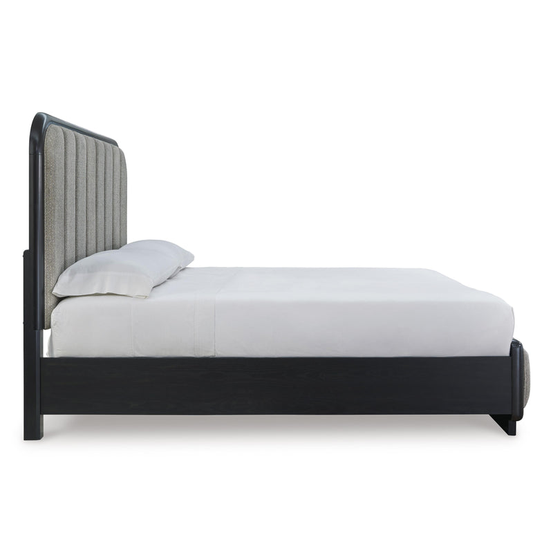 Signature Design by Ashley Rowanbeck B821B4 King Upholstered Panel Bed IMAGE 3