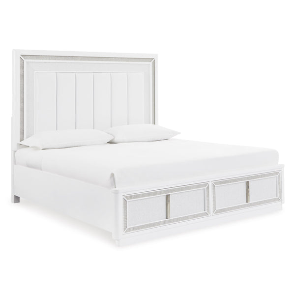  Signature Design by Ashley Chalanna B822B2 Queen Upholstered Storage Bed IMAGE 1