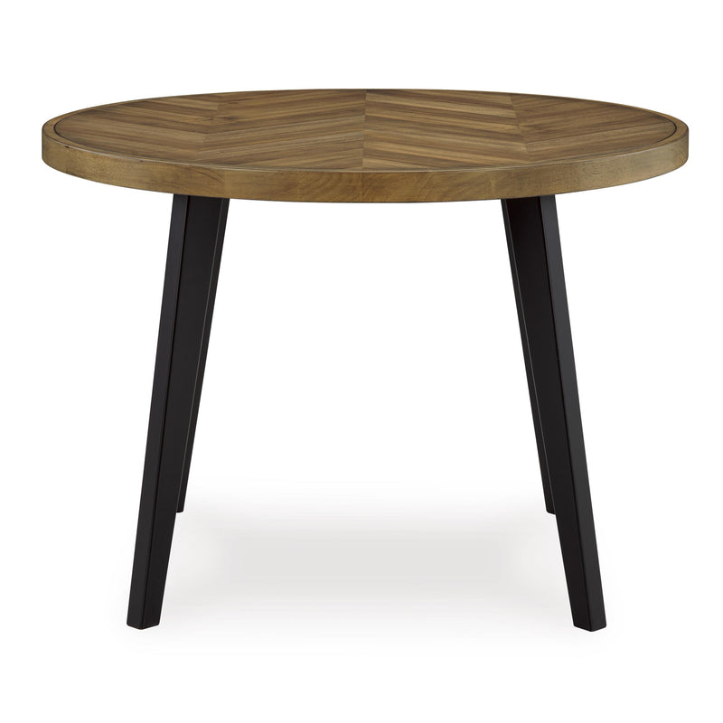  Signature Design by Ashley Blondon D413-225 Round Dining Room Table Set IMAGE 3