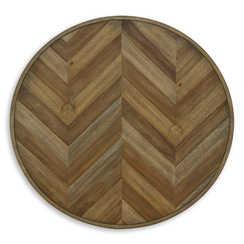  Signature Design by Ashley Blondon D413-225 Round Dining Room Table Set IMAGE 4