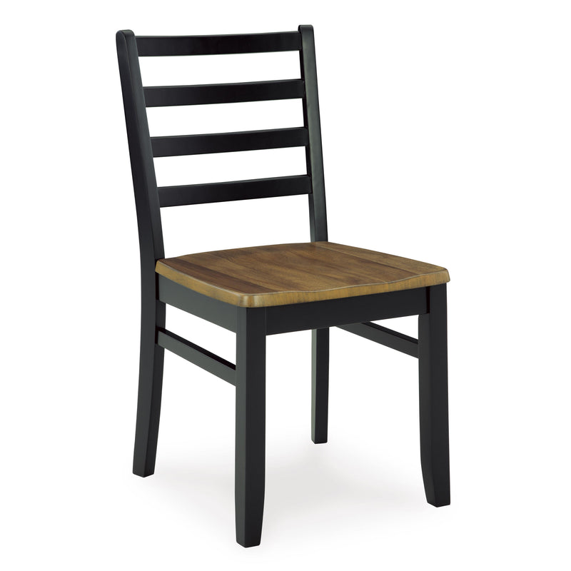  Signature Design by Ashley Blondon D413-425 Rectangular Dining Room Table Set IMAGE 5