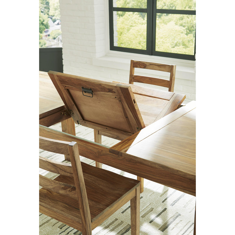 Signature Design by Ashley Dressonni D790-35 Rectangular Dining Room Butterfly Extension Table IMAGE 11