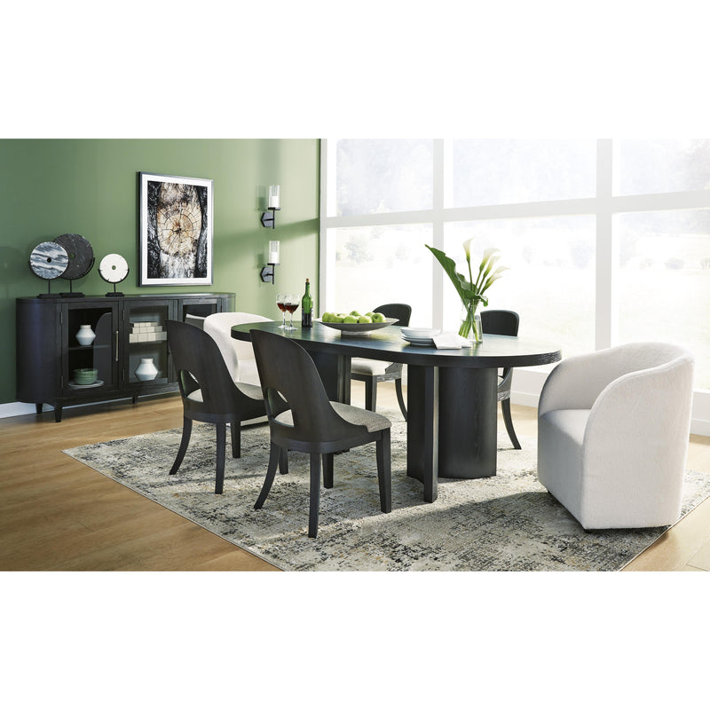 Signature Design by Ashley Rowanbeck D821-02A Dining Upholstered Arm Chair IMAGE 9
