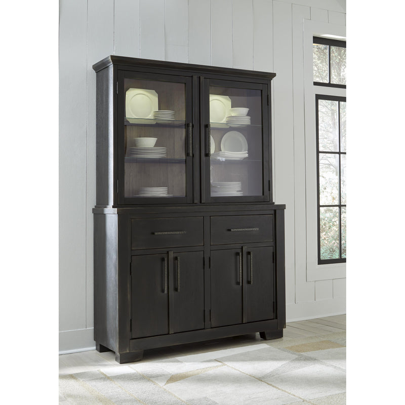  Signature Design by Ashley Galliden D841D3 Dining Buffet and Hutch IMAGE 4