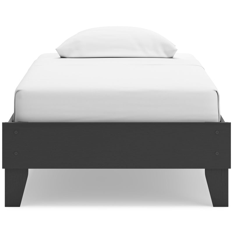  Signature Design by Ashley Socalle EB1865-111 Twin Platform Bed IMAGE 2