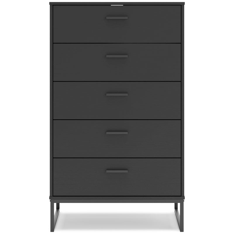 Signature Design by Ashley Socalle EB1865-245 Five Drawer Chest IMAGE 3