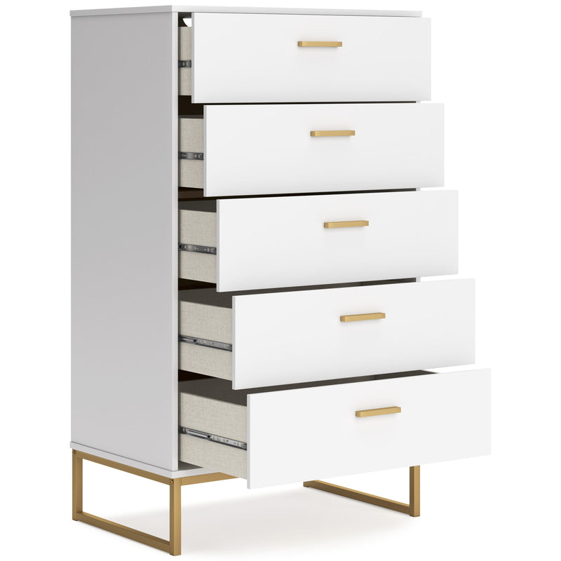 Signature Design by Ashley Socalle EB1867-245 Five Drawer Chest IMAGE 2