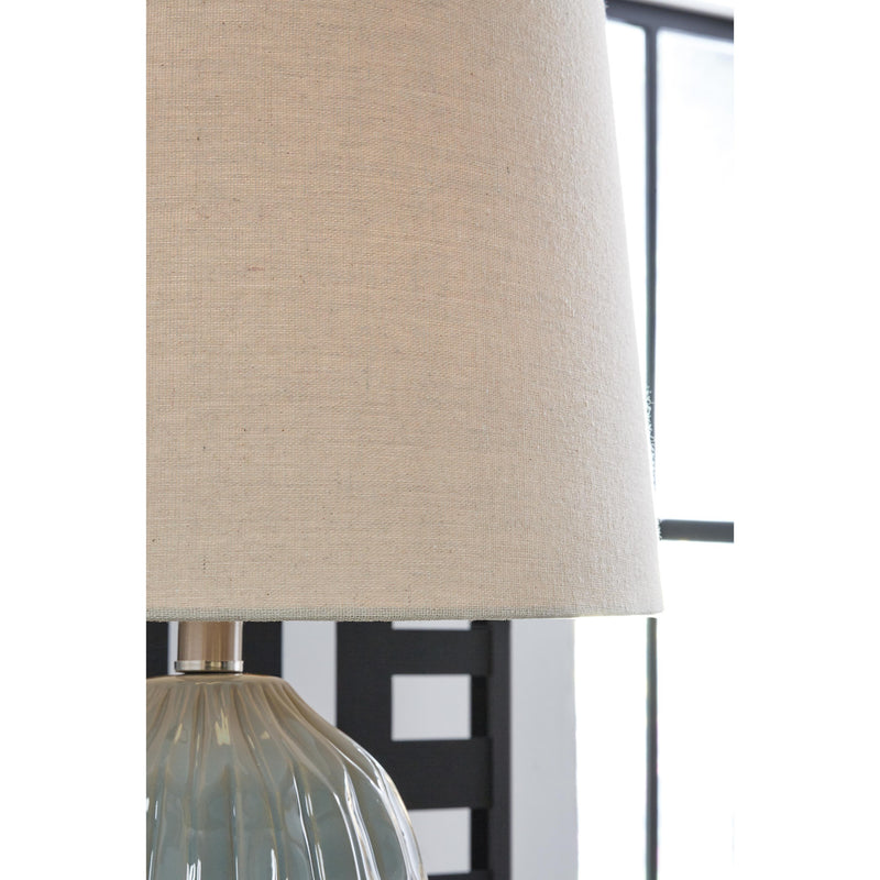 Signature Design by Ashley Hadbury L178034 Ceramic Table Lamp IMAGE 3