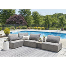 Signature Design by Ashley Bree Zee P160P5 5 pc Outdoor Sectional IMAGE 2