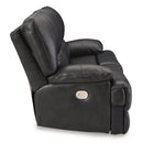  Signature Design by Ashley Mountainous U6580147 2 Seat Power Reclining Sofa Adjustable Headrest IMAGE 4
