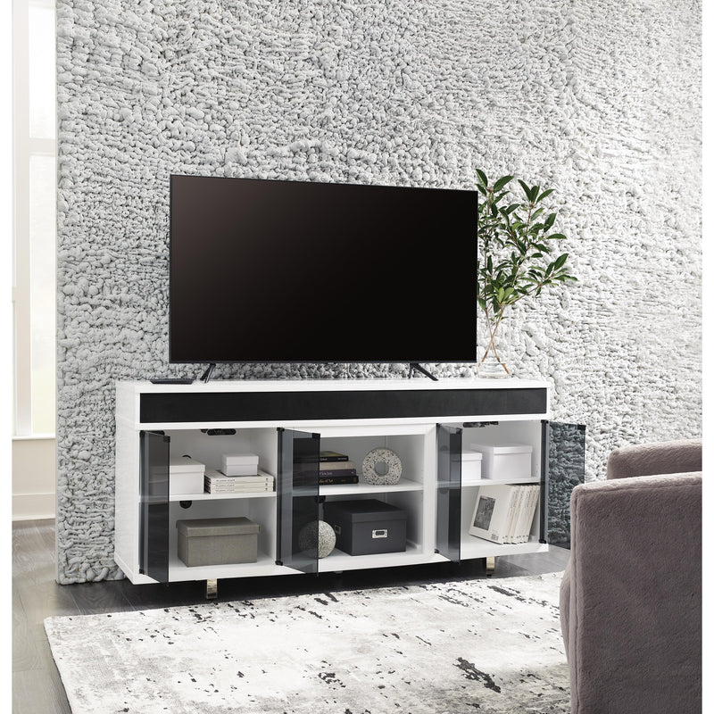  Signature Design by Ashley Gardoni W756-68 XL TV Stand with Fireplace Option IMAGE 7