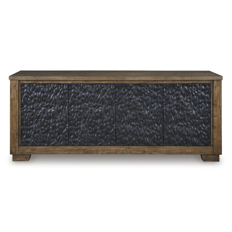 Signature Design by Ashley Rosswain W763-68 Extra Large TV Stand IMAGE 3