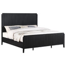  Coaster Furniture Brookmead 224711KE Wood Eastern King Panel Bed - Black IMAGE 4