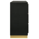 Coaster Furniture Caraway 224783 6-Drawer Bedroom Dresser - Black IMAGE 9