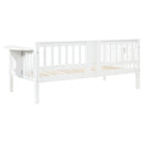  Coaster Furniture Bethany 300837 Wood Twin Daybed with Drop-down Tables - White IMAGE 6