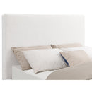 Coaster Furniture Knox 302053Q Upholstered Queen Panel Bed - Cream IMAGE 5