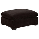  Coaster Furniture Lakeview 551464-SET 6 pc Upholstered Modular Sectional Sofa - Dark Chocolate IMAGE 4