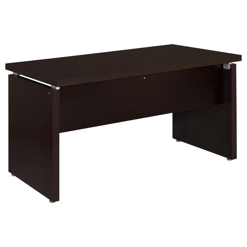 Coaster Furniture Skylar 800891L 83-inch L-Shaped Office Computer Desk - Cappuccino IMAGE 6