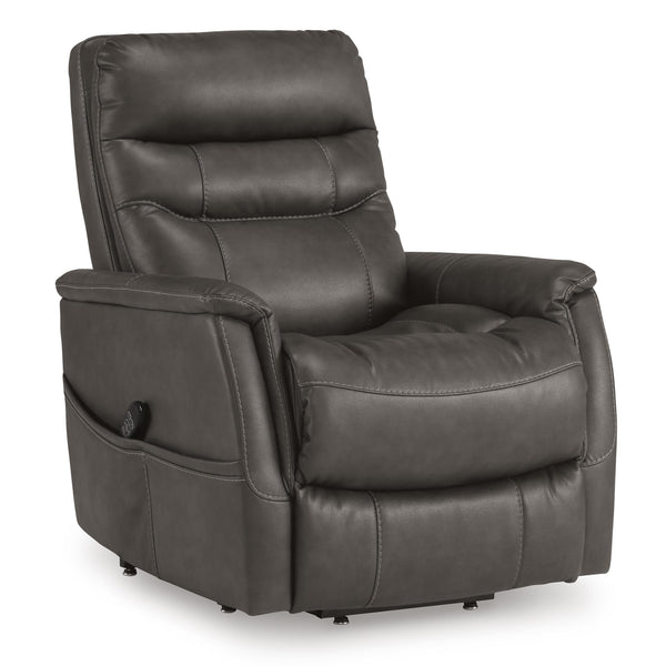 Signature Design by Ashley Strawbill 6390912 Power Lift Recliner IMAGE 1