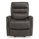 Signature Design by Ashley Strawbill 6390912 Power Lift Recliner IMAGE 4
