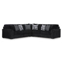  Signature Design by Ashley Midnight-Madness 98103S6 3 pc Sectional IMAGE 1