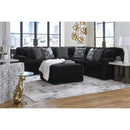  Signature Design by Ashley Midnight-Madness 98103S6 3 pc Sectional IMAGE 7