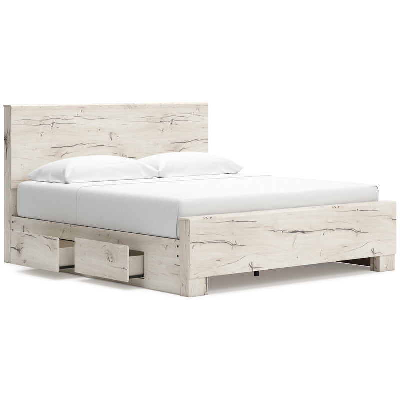  Signature Design by Ashley Lawroy B2310B13 King Panel Bed with Storage IMAGE 2