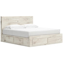  Signature Design by Ashley Lawroy B2310B14 King Panel Storage Bed IMAGE 1