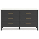 Signature Design by Ashley Cadmori B2616-231 Six Drawer Dresser IMAGE 3