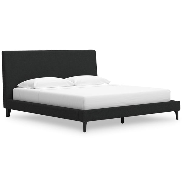 Signature Design by Ashley Cadmori B2616-82 King UPH Bed with Roll Slats IMAGE 1