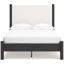  Signature Design by Ashley Cadmori B2616B3 Full Upholstered Panel Bed IMAGE 2