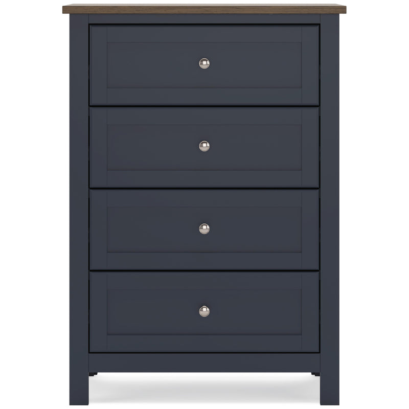 Signature Design by Ashley Landocken B414-45 Four Drawer Chest IMAGE 3
