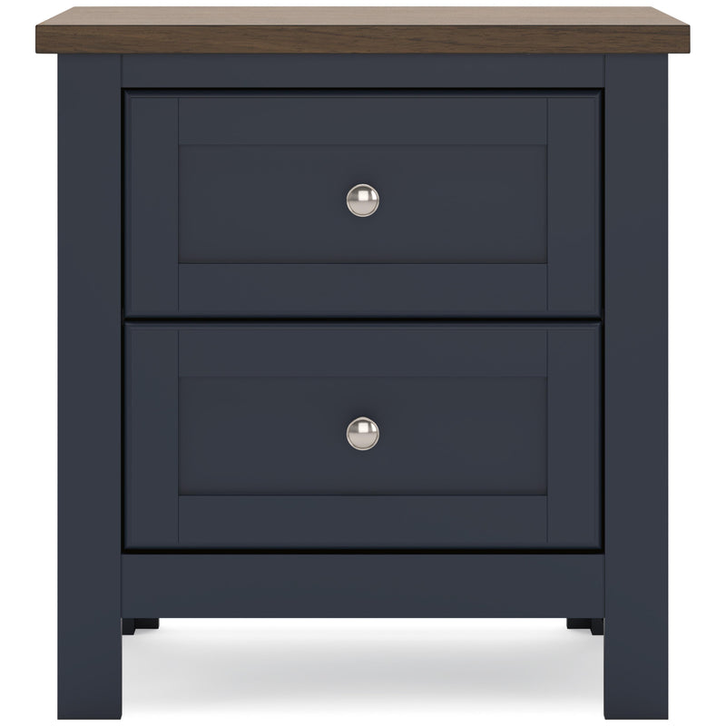 Signature Design by Ashley Landocken B414-92 Two Drawer Night Stand IMAGE 3