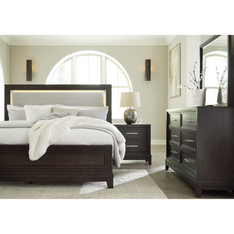  Signature Design by Ashley Neymorton B618B4 King Upholstered Panel Bed IMAGE 9