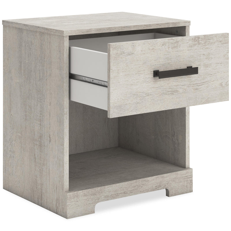 Signature Design by Ashley Shawburn EB4123-291 One Drawer Night Stand IMAGE 2