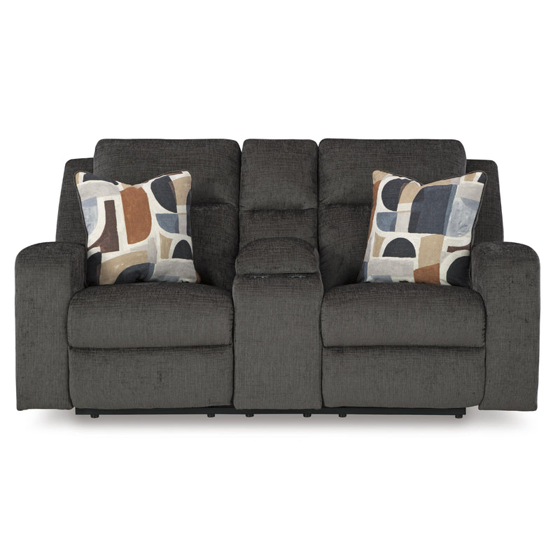  Signature Design by Ashley Kanlow 3860794 Double Reclining Loveseat with Console IMAGE 2